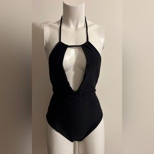 Black box swim one piece